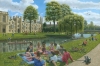 Fun on the River Cam, Cambridge, England