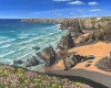 Evening Light, Bedruthan Steps, Cornwall